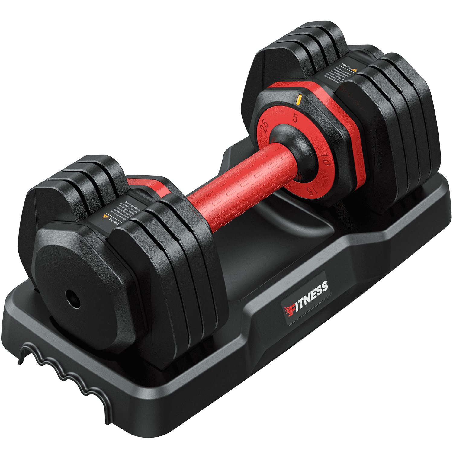 GIKPAL Adjustable Steel Dumbbell Set 25lb 5 in 1 for Home Gym Full Body Workout Walmart