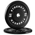 GIKPAL Olympic Bumper Plates 1055lb, HighBounce FleckRubber Weights, for Strength Training