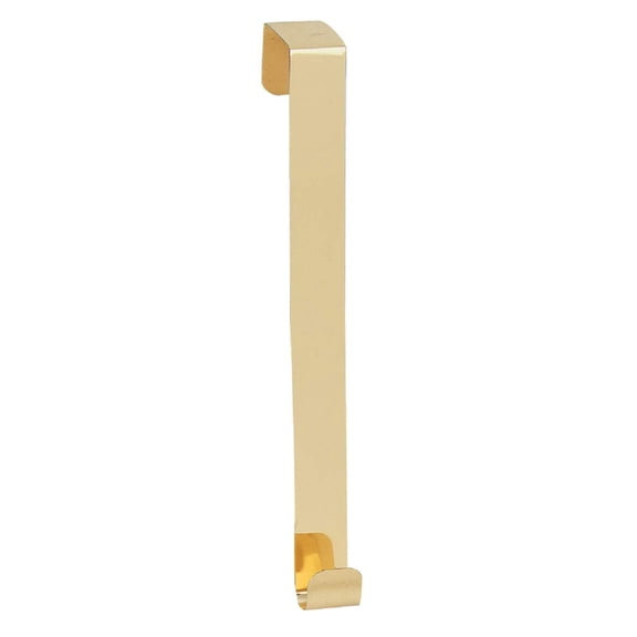 GIL 2310750 14" H Wreath Hanger, Shiny Gold Christmas, 1InL x 3.74InW x 14InH, Multicolor