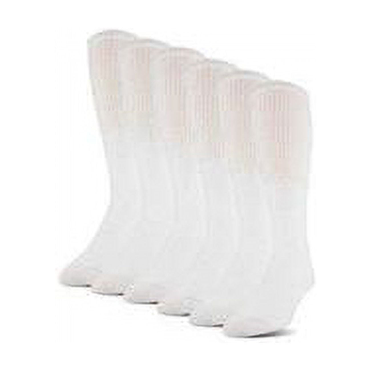 GILDAN 1048610 MEN S TUBE SOCK 6PACK WHITE
