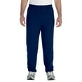 thumbnail image 1 of GILDAN G182 ADULT HEAVY BLEND ADULT 8 OZ., 50/50 SWEATPANTS, Navy, 2X, 1 of 2