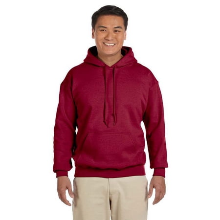 GILDAN G185 ADULT HEAVY BLEND 8 OZ., 50/50 HOOD, Cardinal Red, M, Pack 2, Mens Hoodies and Sweatshirts