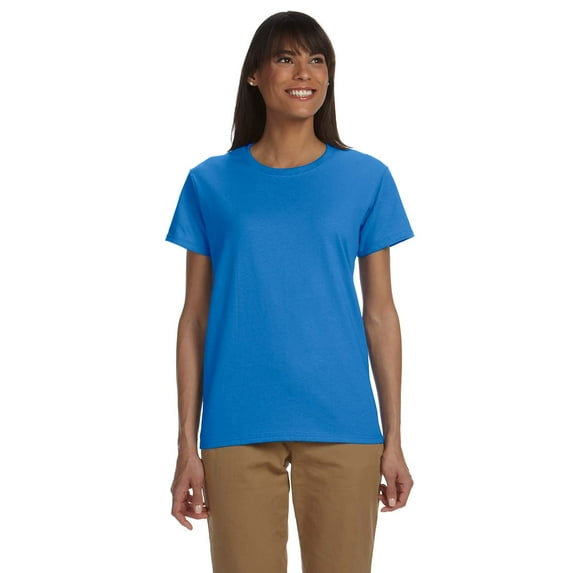 GILDAN G200L LADIES' ULTRA COTTON 6 OZ. T-SHIRT, Iris, M