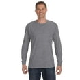 thumbnail image 1 of GILDAN G540 ADULT HEAVY COTTON 5.3 OZ. LONG-SLEEVE T-SHIRT, Graphite Heather, S, 1 of 4
