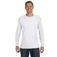 thumbnail image 1 of GILDAN G540 ADULT HEAVY COTTON 5.3 OZ. LONG-SLEEVE T-SHIRT, White, M, Pack Of 2, Mens T-Shirts, 1 of 1