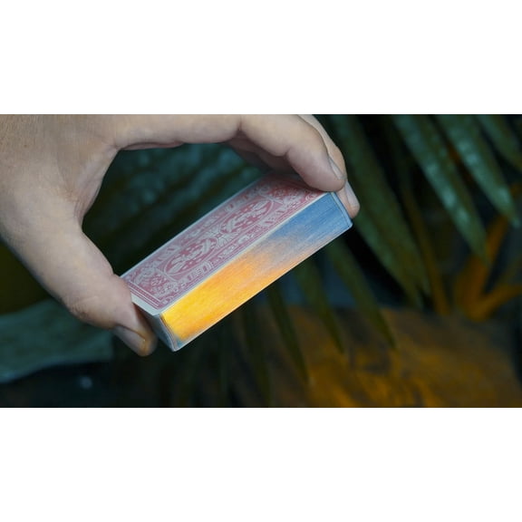 GILDED Holographic Chancers V5 Pink Playing Cards by Good Pals