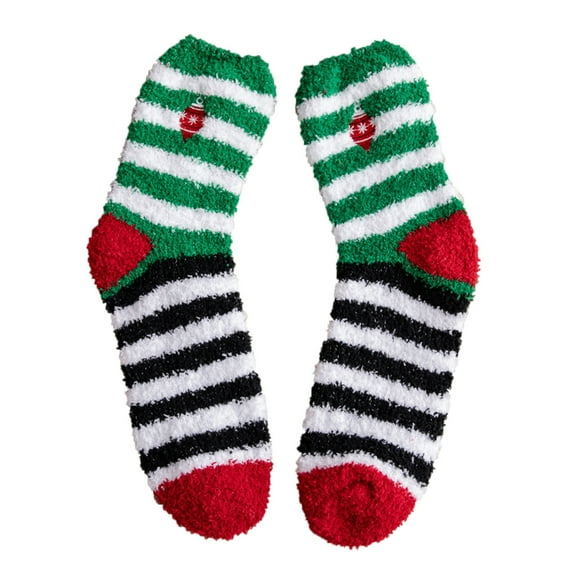 GILIGEGE 1 Pairs Womens Fuzzy Socks Cozy Winter Warm Fluffy Soft Cute Animal Fuzzy Home Slipper Socks Fleece Soft Winter Warm Slipper Sock for Women Girls Xmas Holiday Party Gifts