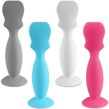 GILIGEGE 4 Pack Baby Brush Spatula Applicator Silicone Baby Butt Paste Spatula For Babies