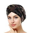 thumbnail image 1 of GILIGEGE African Turban for Women Knot Pre-Tied Bonnet Beanie Cap Headwrap,Cancer Chemo Beanies Bandana Headwrap Head Scarf Hijab Ethnic Hat Headwear Cover Cap Head Pre-Tied Wrap Braid Caps, 1 of 4