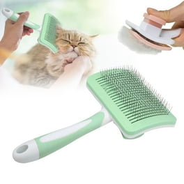 Kyoffiie Spray Cat Brush for Shedding 3 in 1 Cat Steamy Brush USB Rechargeable Steamy Cat Brush Efficient Cat Grooming Brush 4.5 2.6 2.4 Inch Cat Steam Brush Self Cleaning Electric Cat Steamer Brush W...