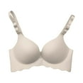 thumbnail image 1 of GILIGEGE Bras for Women No Underwire Comfortable Wireless Seamless Push Up Bras High Support Bras for Women Adjustable Strap Full Coverage Up Bras Comfortable No Underwire Wireless Bras Beige 32, 1 of 8