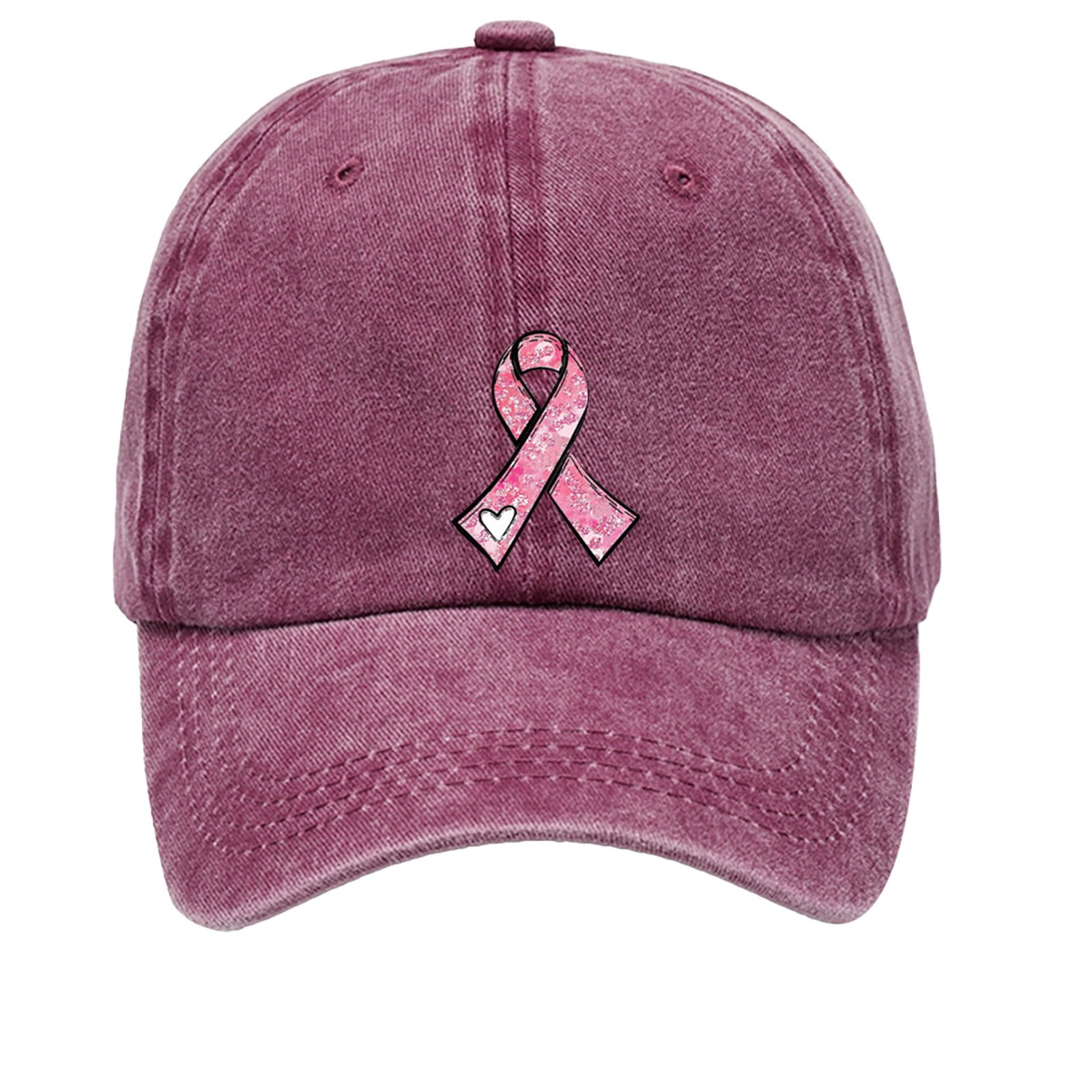 GILIGEGE Breast Cancer Awareness Hat for Women Embroidered  display picture 1