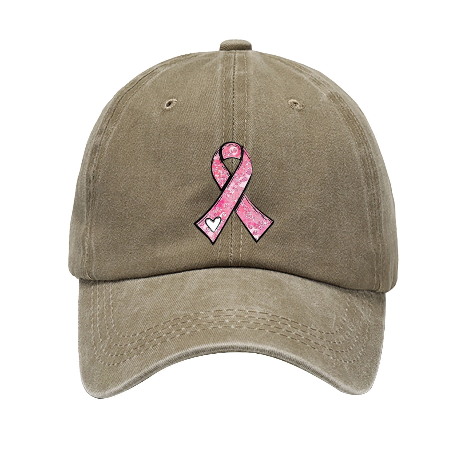 GILIGEGE Breast Cancer Awareness Hat for Women Embroidered  display picture 3