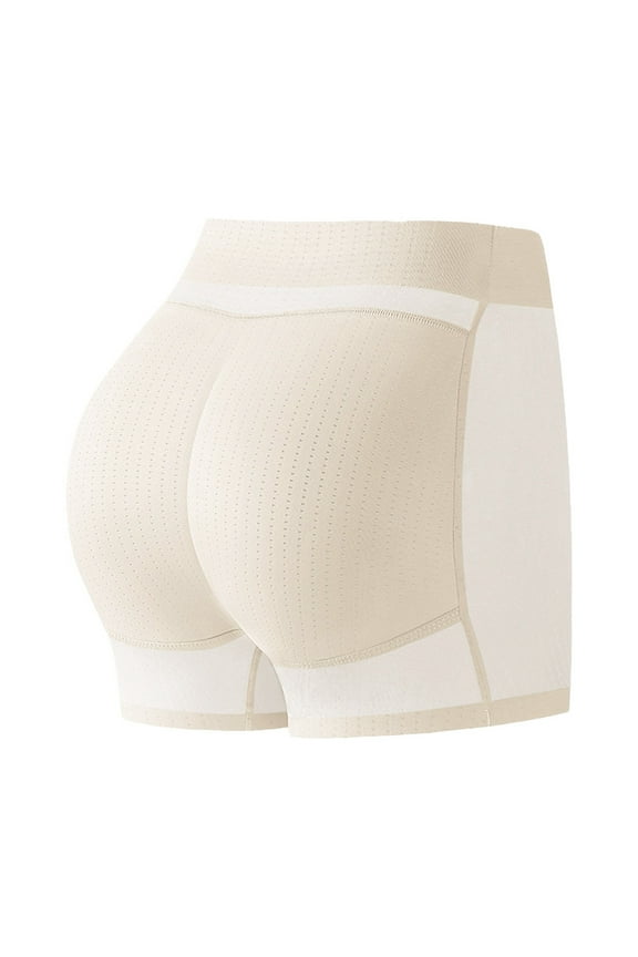 Butt Lifting Panties for Women Womens Underwear Tummy Control Boyshorts Panties Body Sculpting Buttocks Artifact Hip Lifting Pants Peach Hip Buttocks Buttock Pad Underwear Beige Xl