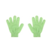 GILIGEGE Exfoliating Gloves - Premium Black Scrub Wash Mitt for Bath Or Shower - Luxury Spa Exfoliation Accessories for Beauty Spa Massage, Suitable for Men and Women Nylon Towels Gloves Bathing Tools