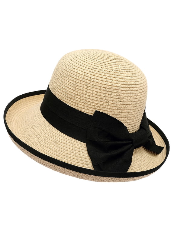 Fascinators Hats for Women Church Derby Bowknot Easter Tea Party Hat Ladies Pillbox Dress Hats Straw Hats for Women Sun Protection Hat Sun Beach Summer Girls Womens Outdoor Baseball Caps
