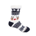 thumbnail image 1 of GILIGEGE Fuzzy Slipper Socks for Women Men, Winter Warm Soft Fleece Lined Non Skid Christmas Socks Gift Stocking Stuffers Fluffy Thermal Sherpa Slipper Socks,Ultra Soft Christmas Socks, 1 of 2