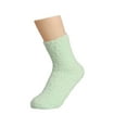 thumbnail image 1 of GILIGEGE Fuzzy Socks Fluffy Thick Warm Winter Soft Cozy Plush Sleep Home Fleece Cabin Soft House Socks for Women Men Women's Solid Color 1 Pair Plush Socks Winter Solid Color Thickened Floor Sleeping, 1 of 4