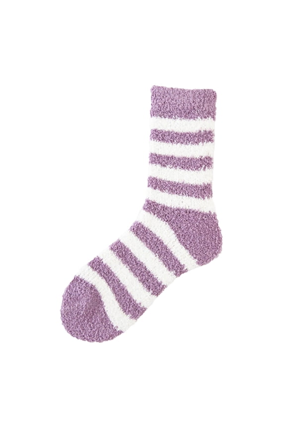 Fuzzy Socks for Women Soft Fuzzy Socks Plush Socks Crew Socks Fluffy Thermal Sleeping Winter Socks Holiday Gift for Women Slipper Socks House Socks for Women Casual Cozy Home Socks