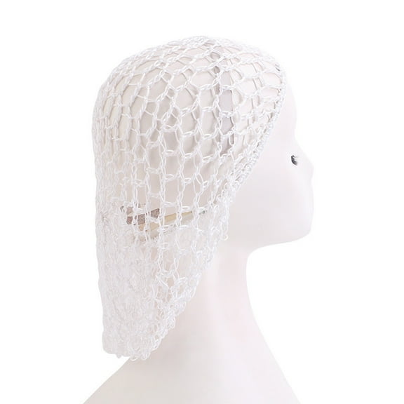 GILIGEGE Hair Net Snoods for Women Sleeping Mesh Soft Rayon Knit Crochet Hairnet Long Short Curls Hair Cover Accessory Short Long Women Hairnet for Sleeping Crochet Hairnet Ornament for Women Girls