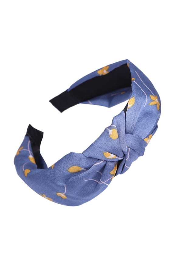 Knotted Headbands for Women Wide Turban Headband Stylish Top Headbands Wide Cross Knot Headwrap Boho Twisted Fabric Hair Band Yoga Exercise Ribbing Hair Hoop Hair Bands Accessories D
