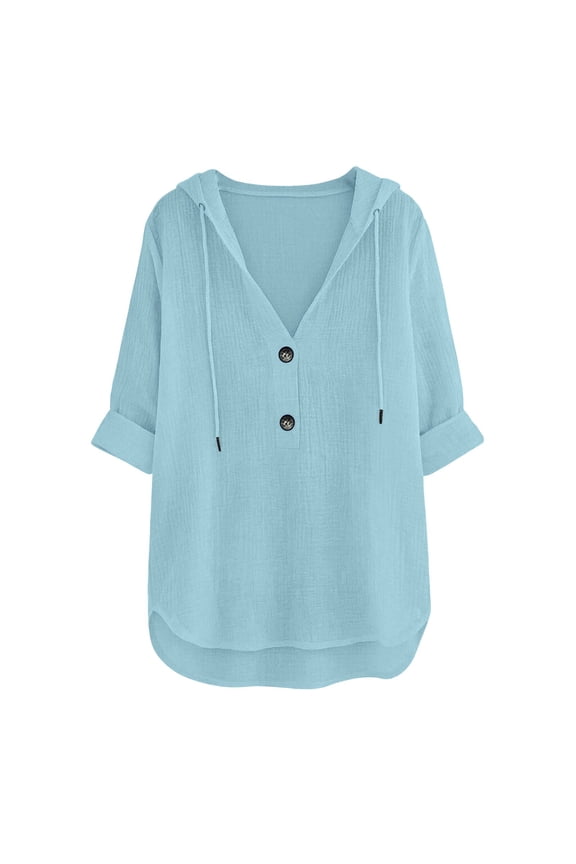 Linen Boho Tops for Women Vintage Blouse 2026 Spring Tops Women Boho Tops Loose Fit Blouse Plus Size Blouses Gauze Cotton Blouse Casual Linen Blend Shirts Women Tunic Top Mint Green M