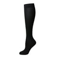 thumbnail image 1 of GILIGEGE Medical Graduated Compression Socks for Women&Men Solid Compression Socks Athletic Thin Tube Socks Circulation-Knee High Socks for Support,Hiking,Running& All Other Sports Black, 1 of 2
