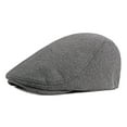 thumbnail image 1 of GILIGEGE Newsboy Hats for Men Cotton Flat Cap Soft Fitted Driving Cabbie Hat Mens Winter Gatsby Vintage Costumes Hats Men Cotton Newsboy Cap Soft Fit Cabbie Hat, 1 of 4