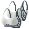 thumbnail image 1 of GILIGEGE Push Up Bras for Women High Support No Underwire Wireless Bra Full Coverage Padded Support Bra for Lift Bralette Everyday Seamless Tshirt Bras Smoothing Bra Anti Sagging Bras Bra Comfy Bras, 1 of 2