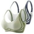 thumbnail image 1 of GILIGEGE Push Up Bras for Women High Support No Underwire Wireless Bra Full Coverage Padded Support Bra for Lift Bralette Everyday Seamless Tshirt Bras Smoothing Bra Anti Sagging Bras Bra Comfy Bras, 1 of 2