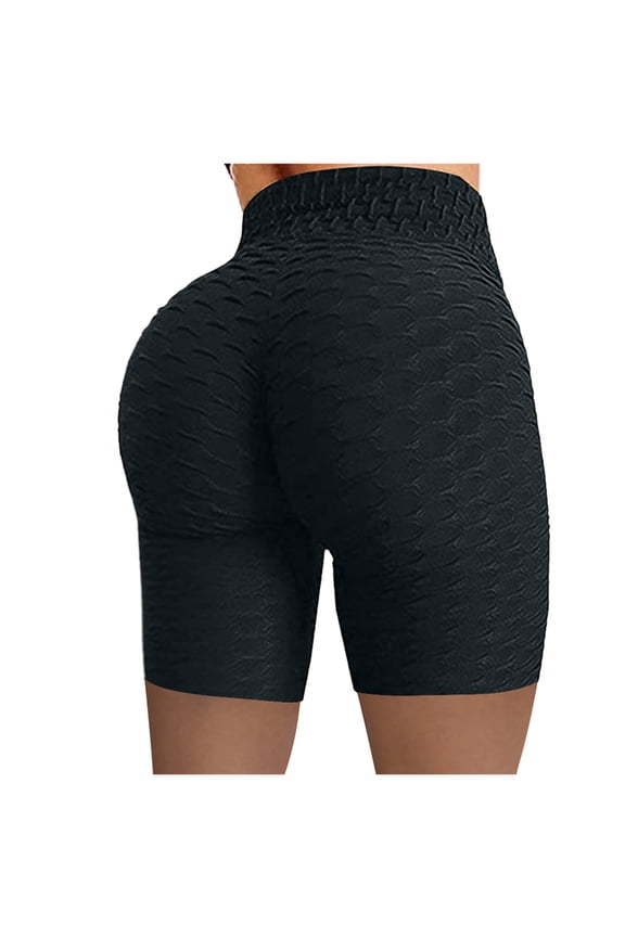Scrunch Butt Lifting 3D Compression Legging Loose Anti Exposure Absorption Permeability Contour Activewear Tights Sculpting Athletic Pants Black