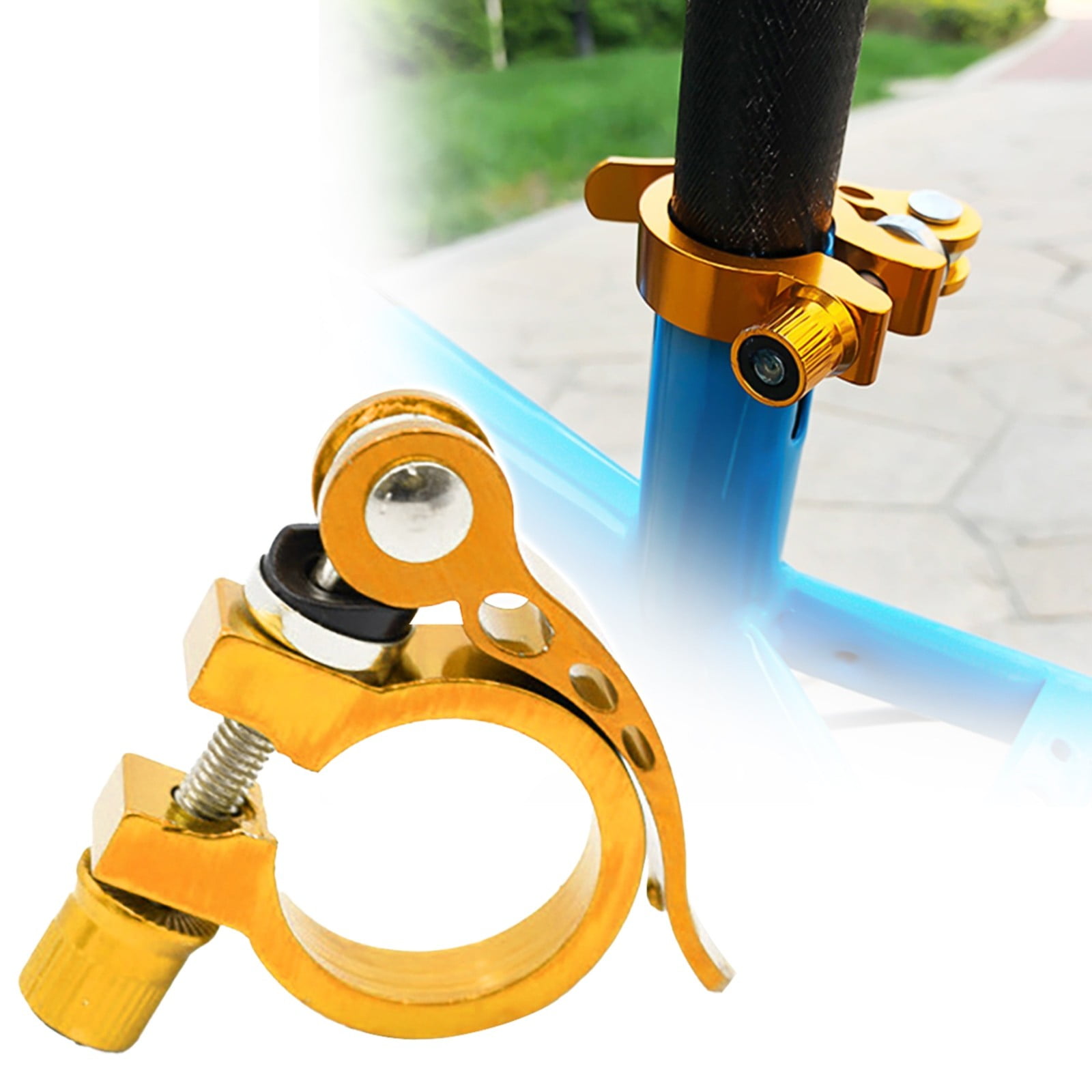 MTB Road Bicycle Seatpost Clamp Aluminum Alloy Qui... – Vicedeal