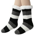 thumbnail image 1 of GILIGEGE Slipper Socks for Women with Gripper Non Slip Thick Fuzzy Socks Warm Cozy Christmas Gift Women'S Winter Slipper Socks Sherpa Fleece Lined Cute Print Non-Slip Grippered Cozy Soft Warm Socks, 1 of 6