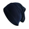 thumbnail image 1 of GILIGEGE Slouchy Beanie Chemo Caps for Women Men Lightweight Breathable Headwear Baggy Dwarf Cap Fashion Skull Cap Soft Hipster Hat for Curly Hair Protection Night Sleeping Hat for All Seasons A, 1 of 1