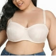 thumbnail image 1 of GILIGEGE Strapless Push Up Bras for Women Bandeau Bra Padded Strapless Bralette Bra Seamless Tube Top Stretchy Casual Crop Top Going Out Summer Tank Basic Short Shirt Solid Color Lace Bra Beige A, 1 of 8