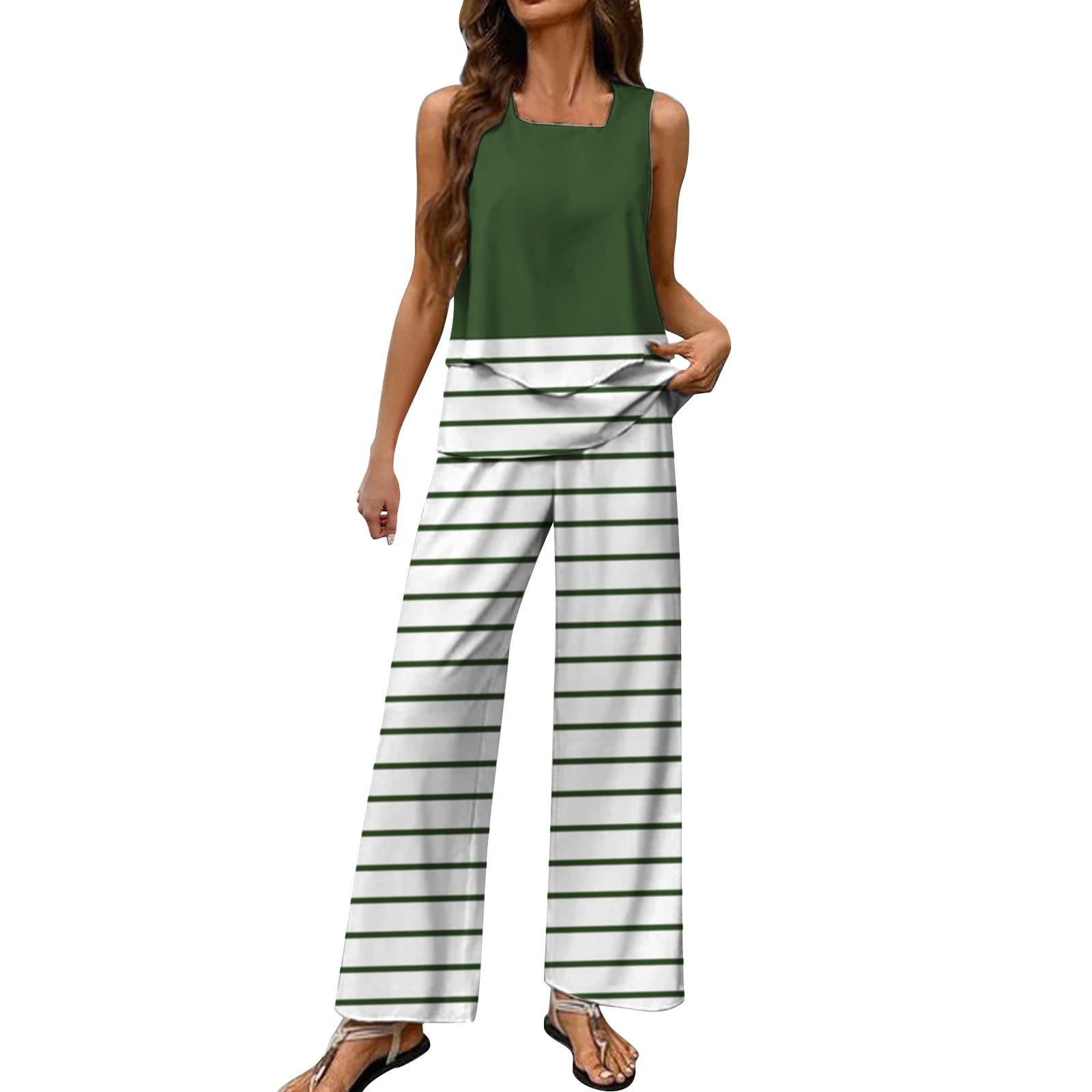 GILIGEGE Two Piece Sets for Women Summer 2 Piece Sets for Women Summer — free download