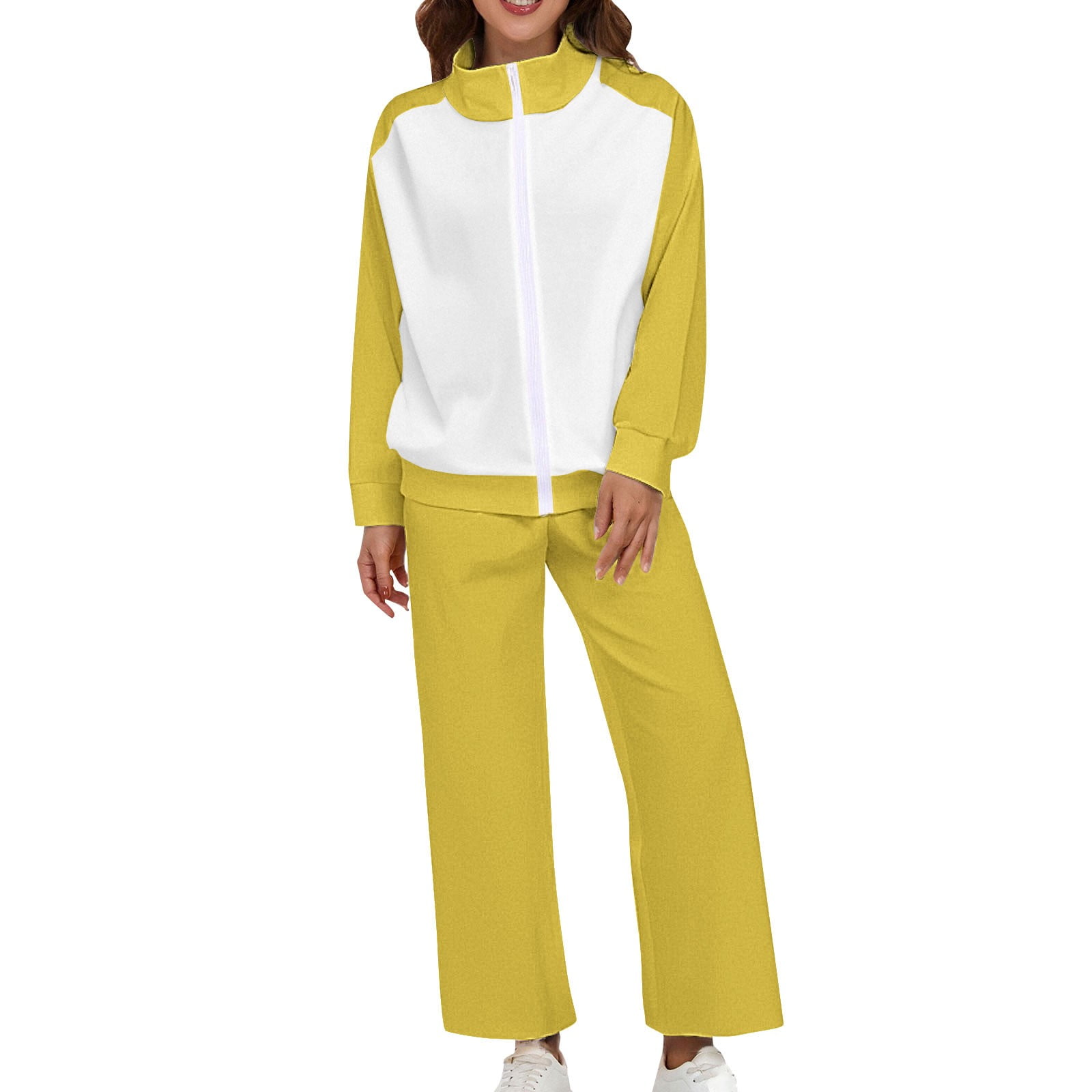 GILIGEGE Two Piece Sets for Women Women Long Sleeve Shirt Jacket Pants GILIGEGE Two Piece Sets for Women Women Long Sleeve Shirt Jacket Pants