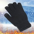 thumbnail image 1 of GILIGEGE Winter Gloves Women Touch Screen Warm Ski Snow Knit Non-Slip Outdoor Mittens Men and Women Autumn and Winter Knitted Padded Warm Wool Gloves, 1 of 4