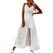 knee length dresses for ladies Engagement Photoshoot Floral Embroidery Lace Boho Maxi Party Dress  Homecoming  Shop Hearts
