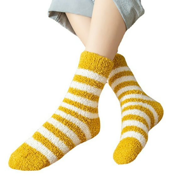 GILIGEGE Womens Fuzzy Socks Fluffy Thermal Sleeping Winter Socks Holiday Gift for Women Soft Fuzzy Socks Valentine'S Day Socks House Socks for Women Cozy Microfiber Warm Sock Thermal Socks