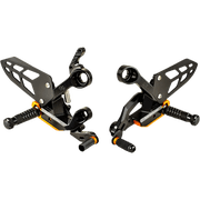 GILLES TOOLING Adjustable Rearset - Black - KTM VCR38GT2-KT04