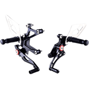 GILLES TOOLING FXR Rearset - Black FXR-K06-B