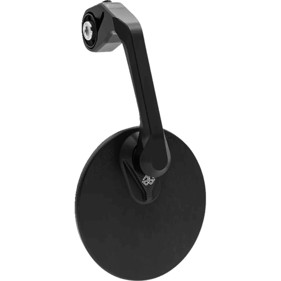 GILLES TOOLING Mirror - MOON - Side View - Round - Black - Right/Left - Each M04-02-BD