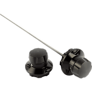 GILLES TOOLING Rear Axle Protector - Black - Yamaha GTA-R-Y02-B