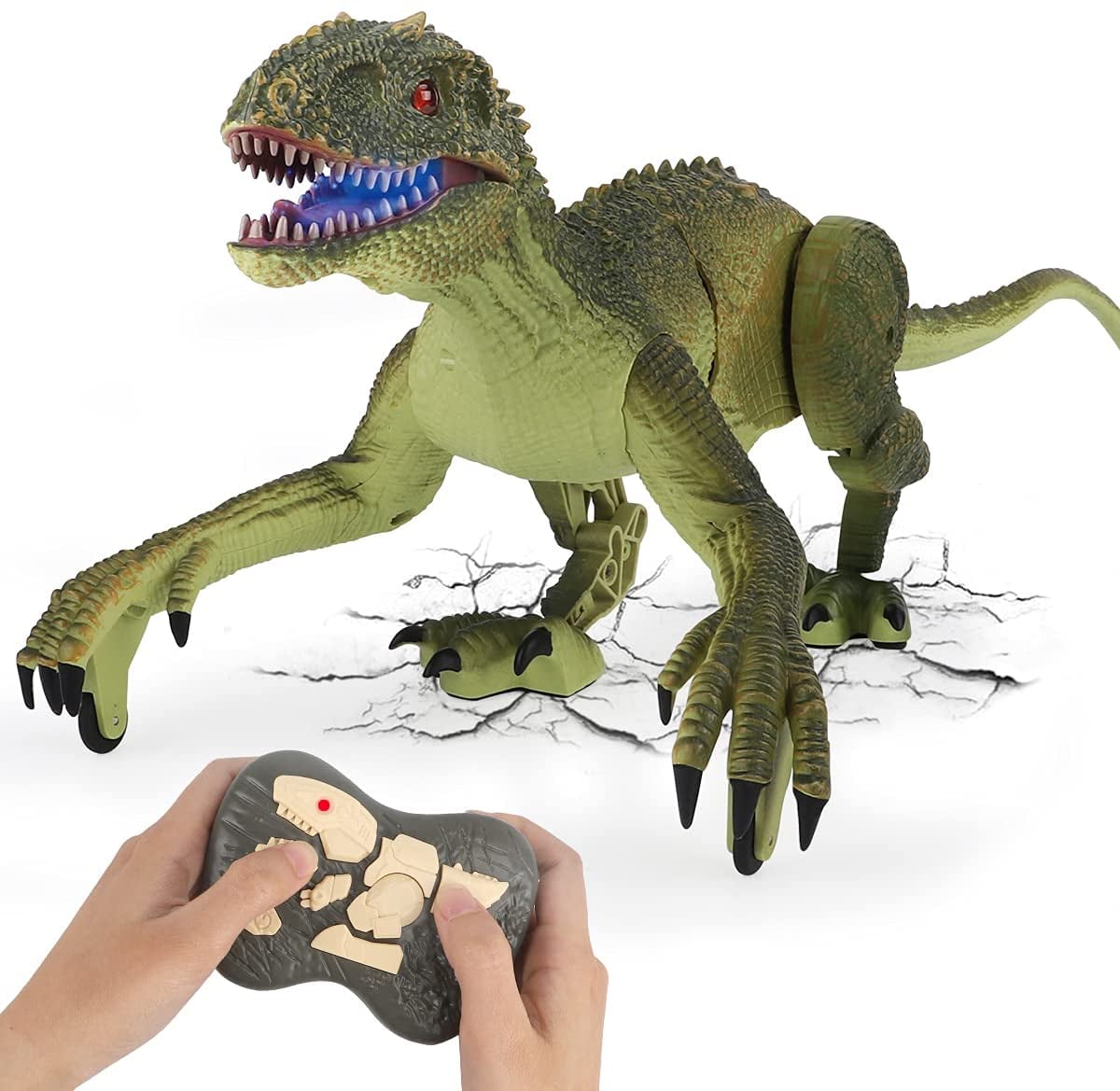 GILOBABY 2.4GHz Remote Control Dinosaur Toys for Kids