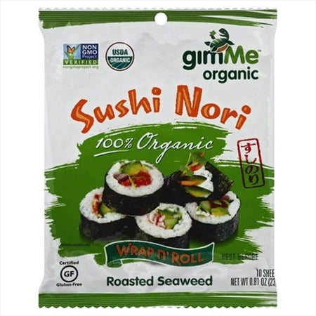 GIMME SEAWEED RSTD NORI ORG-0.81 OZ -Pack of 12