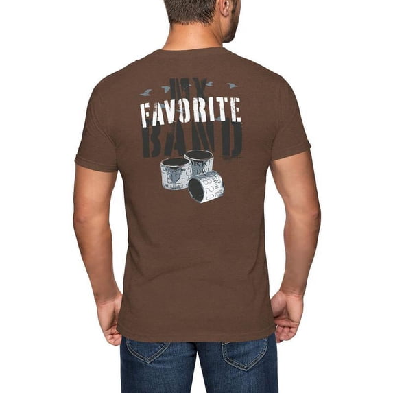 GIMMEDAT My Favorite Band Short Sleeve Duck Hunting Mens Tshirt Gift