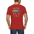 thumbnail image 1 of GIMMEDAT On The Fly Short Sleeve Fishing T Shirt Mens Outdoor Gift, 1 of 3