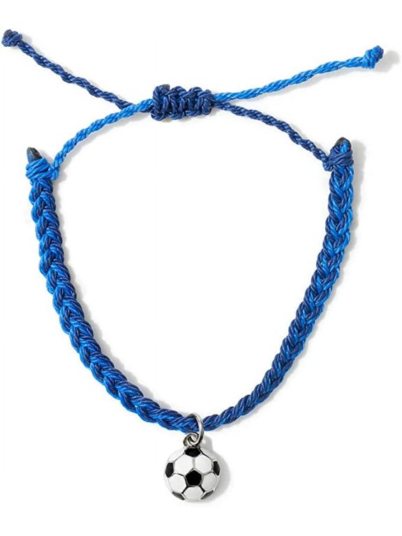 Soccer Bracelet 100% Waterproof Adjustable Woven Friendship Jewelry Gif