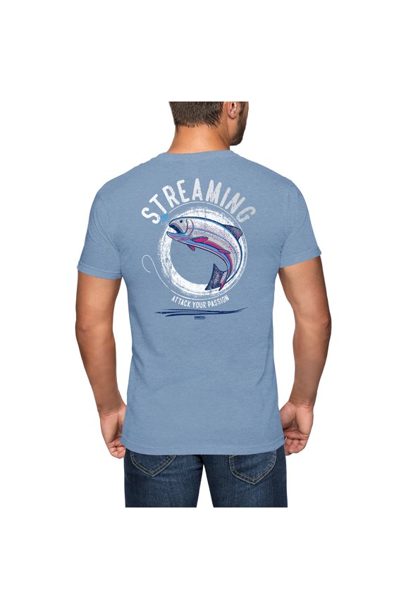 Streaming Short Sleeve Fly Fishing Outdoor Men Women Gift